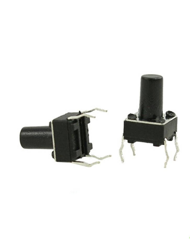 Кнопка тактовая 6*6*9.5 мм 4pin
Кнопка тактовая 6*6*9.5 мм 4pin