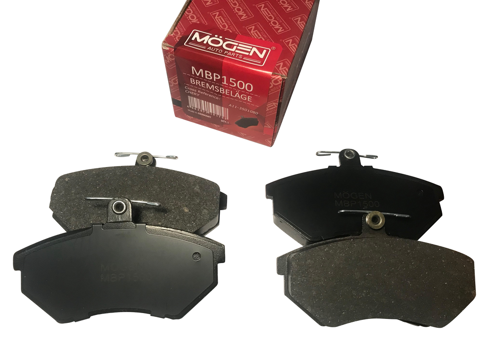 Колодки тормозные передние с усиками Германия MOGEN Chery Amulet Чери Амулет A15 A21 B11 T11 A11-3501080
Колодки тормозные передние с усиками Германия MOGEN Chery Amulet Чери Амулет A15 A21 B11 T11 A11-3501080