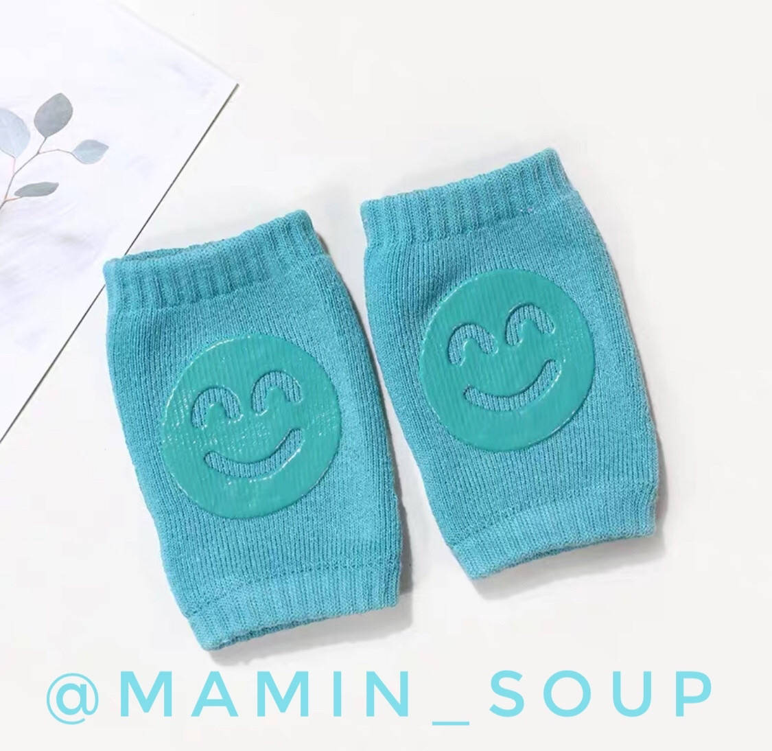 Наколенники для ползания детские, Бирюзовый 
Наколенники для ползания детские, Бирюзовый