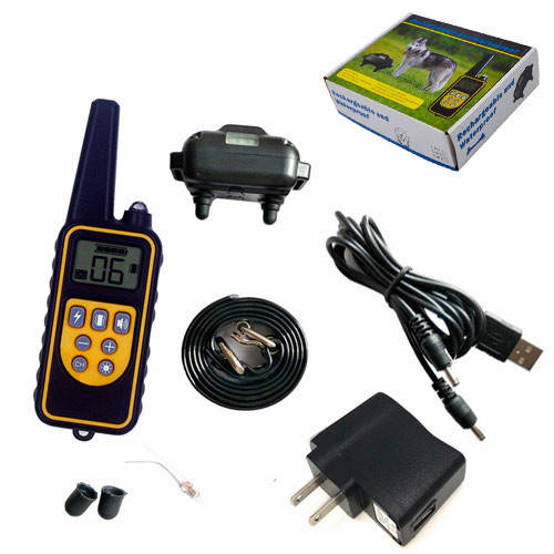 Ошейник электронный для дрессировки собак с пультом ДУ DTC-800
Ошейник электронный для дрессировки собак с пультом ДУ DTC-800