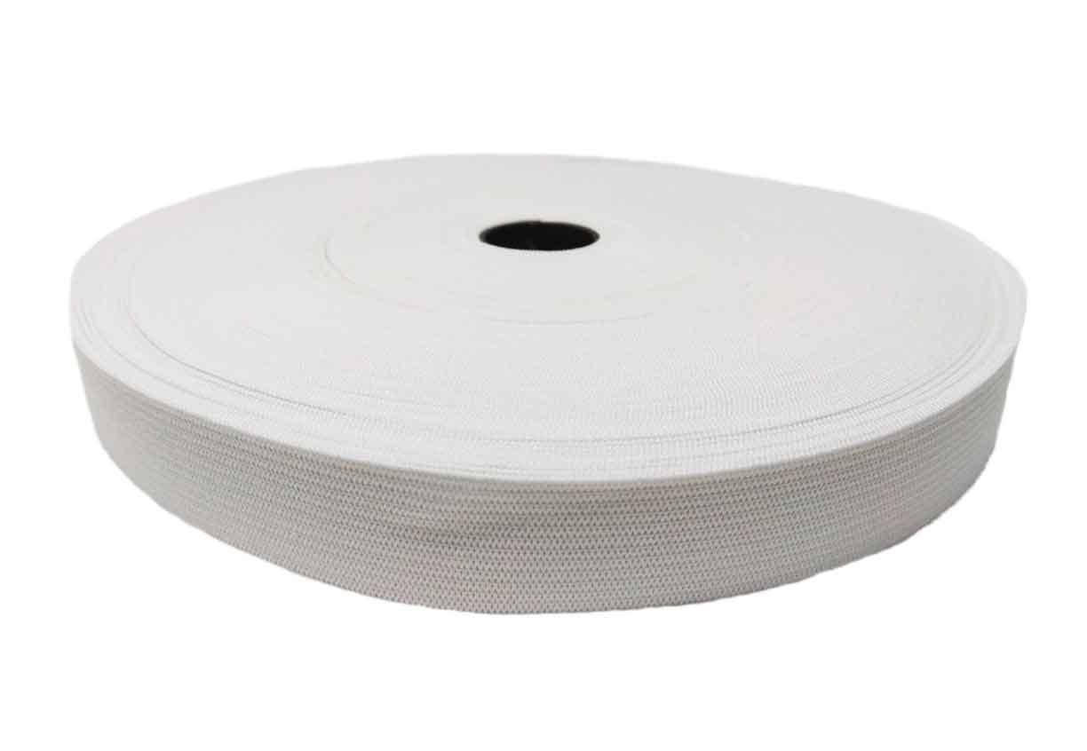 Резинка для одежды белая 2см/25м
Резинка для одежды белая 2см/25м