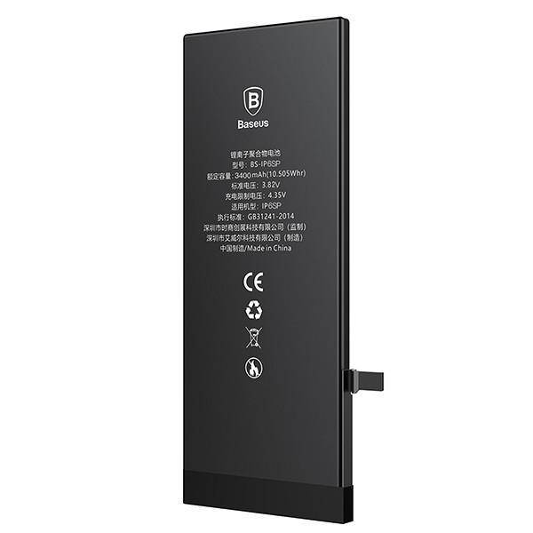 Батарея iPhone 6S Plus Baseus (3400 mAh) усиленный с повышенной емкостью (аккумулятор на Айфон 6С Плюс)
Батарея iPhone 6S Plus Baseus (3400 mAh) усиленный с повышенной емкостью (аккумулятор на Айфон 6С Плюс)