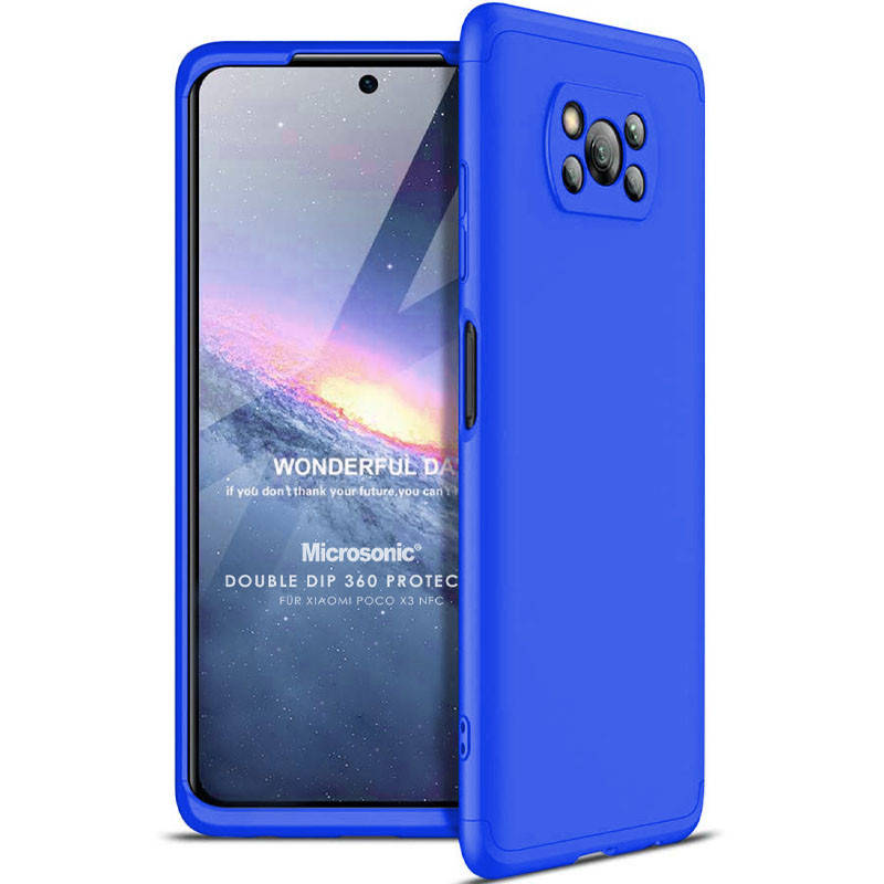 Пластиковая накладка GKK LikGus 360 градусов (opp) для Xiaomi Poco X3 NFC / Poco X3 Pro Синий
Пластиковая накладка GKK LikGus 360 градусов (opp) для Xiaomi Poco X3 NFC / Poco X3 Pro Синий