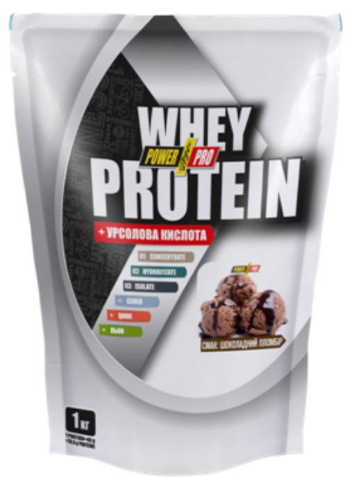 Сывороточный протеин Power Pro - Whey Protein (1000 грамм) chocolate ice cream/шоколадный пломбир
Сывороточный протеин Power Pro - Whey Protein (1000 грамм) chocolate ice cream/шоколадный пломбир