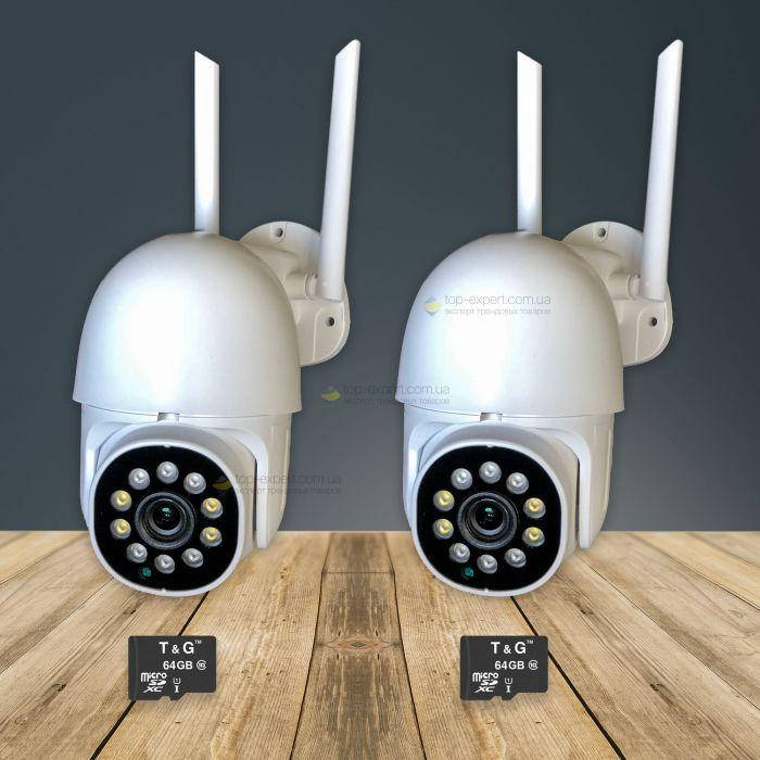 Набор уличного видеонаблюдения 2 в 1 уличная поворотная IP камера V380 Pro Wifi PT 2Мп с картой памяти
Набор уличного видеонаблюдения 2 в 1 уличная поворотная IP камера V380 Pro Wifi PT 2Мп с картой памяти