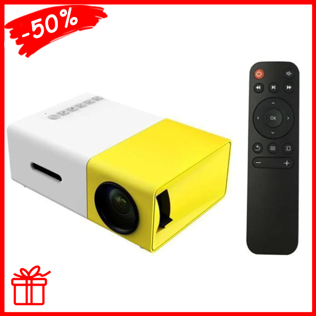 Портативный мини проектор Projector LED YG300 N Mini с динамиком, домашний мультимедийный видеопроектор
Портативный мини проектор Projector LED YG300 N Mini с динамиком, домашний мультимедийный видеопроектор