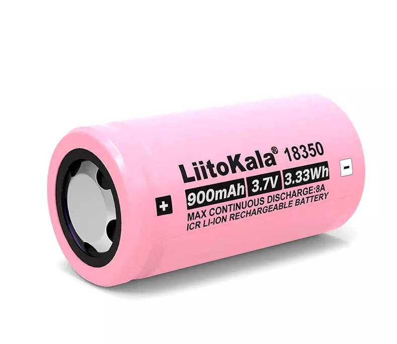 Оригинальный Аккумулятор LIITOKALA ICR18350 Pink 900mAh 8A Li-Ion без эффекта памяти 1000 циклов (1/2*18650)
Оригинальный Аккумулятор LIITOKALA ICR18350 Pink 900mAh 8A Li-Ion без эффекта памяти 1000 циклов (1/2*18650)