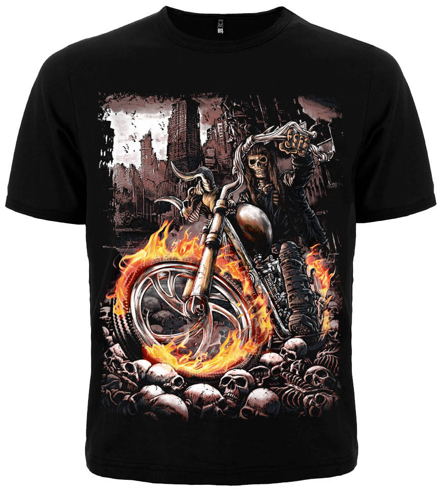 ФУТБОЛКА DEATHRIDER (Призрачный гонщик) 
ФУТБОЛКА DEATHRIDER (Призрачный гонщик)