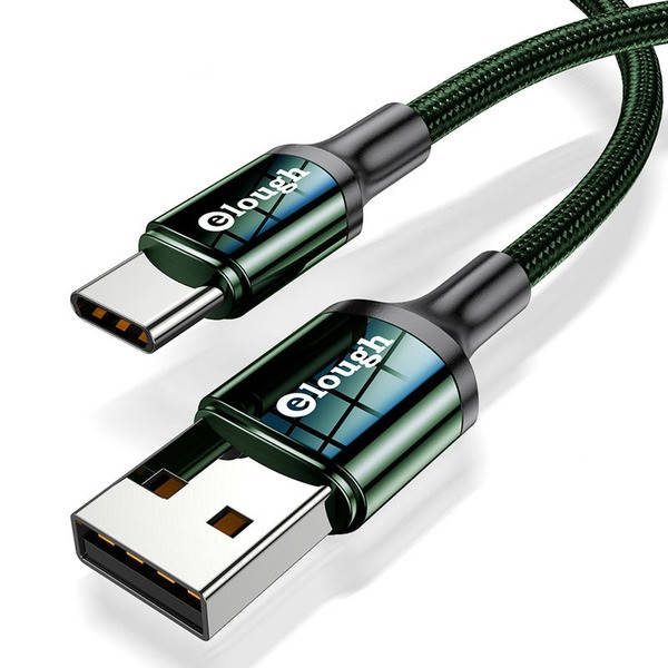 Кабель із підтримкою швидкої зарядки суперміцний Type-C Android ELOUGH Line |3A, 25см| Зелений, Зелёный
Кабель із підтримкою швидкої зарядки суперміцний Type-C Android ELOUGH Line |3A, 25см| Зелений, Зелёный