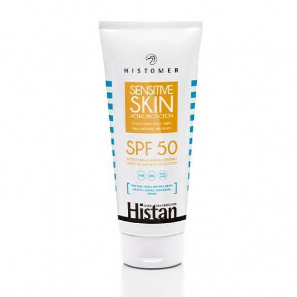 Сонцезахисний крем для обличчя та тіла SPF50 - Histomer Histan Sensitive Skin Active Protection
Сонцезахисний крем для обличчя та тіла SPF50 - Histomer Histan Sensitive Skin Active Protection