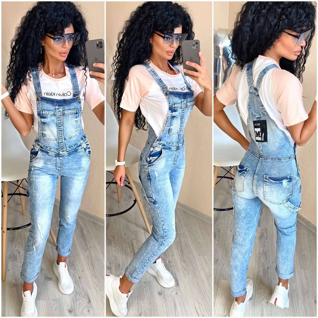 Комбинезон женский джинсовый,
Комбинезон женский джинсовый,