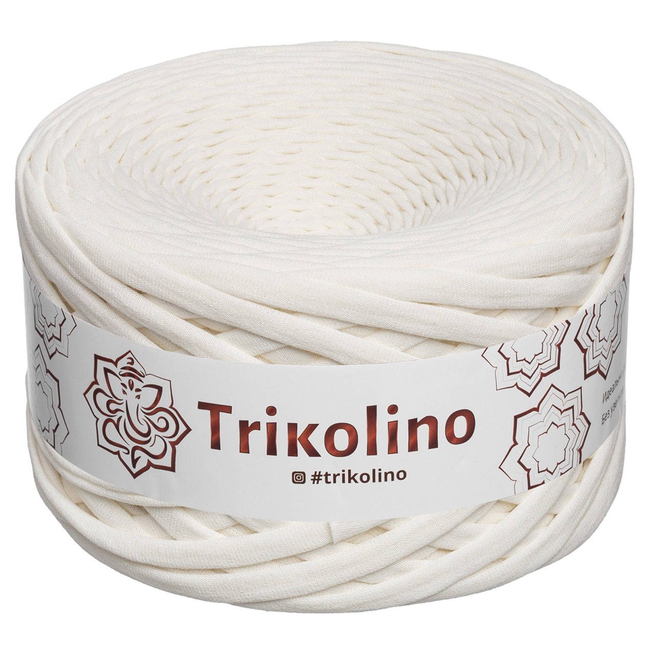 Трикотажна пряжа Trikolino, ширина нитки 7-9 мм., довжина мотка 100 м., Парне молоко
Трикотажна пряжа Trikolino, ширина нитки 7-9 мм., довжина мотка 100 м., Парне молоко