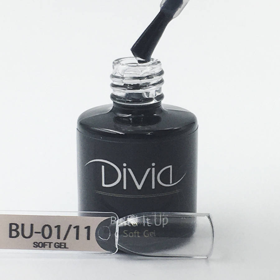 Divia Укрепляющий и моделирующий гель Build It Up Gel (BU11 - Soft Gel, прозрачный), 15 мл
Divia Укрепляющий и моделирующий гель Build It Up Gel (BU11 - Soft Gel, прозрачный), 15 мл
