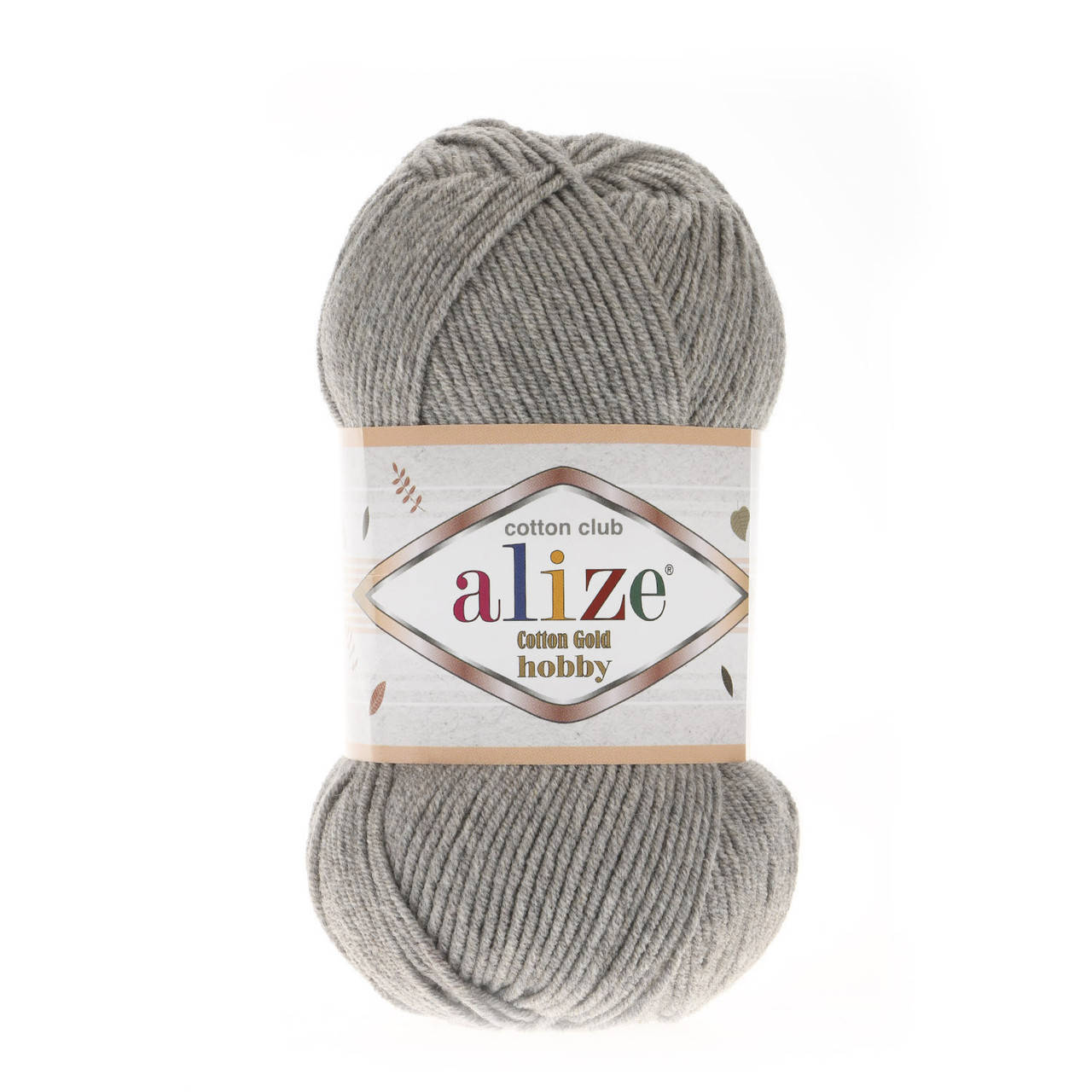 Alize Cotton Gold Hobby (Ализе Котон Голд Хобби) № 21 серый (Пряжа хлопок, нитки для вязания)
Alize Cotton Gold Hobby (Ализе Котон Голд Хобби) № 21 серый (Пряжа хлопок, нитки для вязания)
