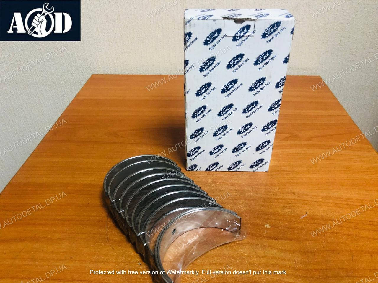Вкладыши коренные STD на Форд Транзит 2.5 D/TD 1991-2001 Ford (Оригинал) 844F 6K371 A1A
Вкладыши коренные STD на Форд Транзит 2.5 D/TD 1991-2001 Ford (Оригинал) 844F 6K371 A1A