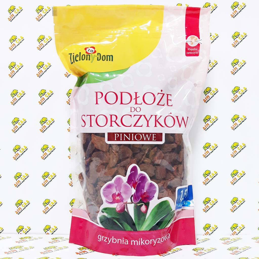 Zielony Dom Кора для орхидей с микоризой, 1,5л
Zielony Dom Кора для орхидей с микоризой, 1,5л