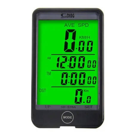 Беспроводной велокомпьютер SunDing SD-576C waterproof + 27 функций + подсветка 2.5 дюйм
Беспроводной велокомпьютер SunDing SD-576C waterproof + 27 функций + подсветка 2.5 дюйм