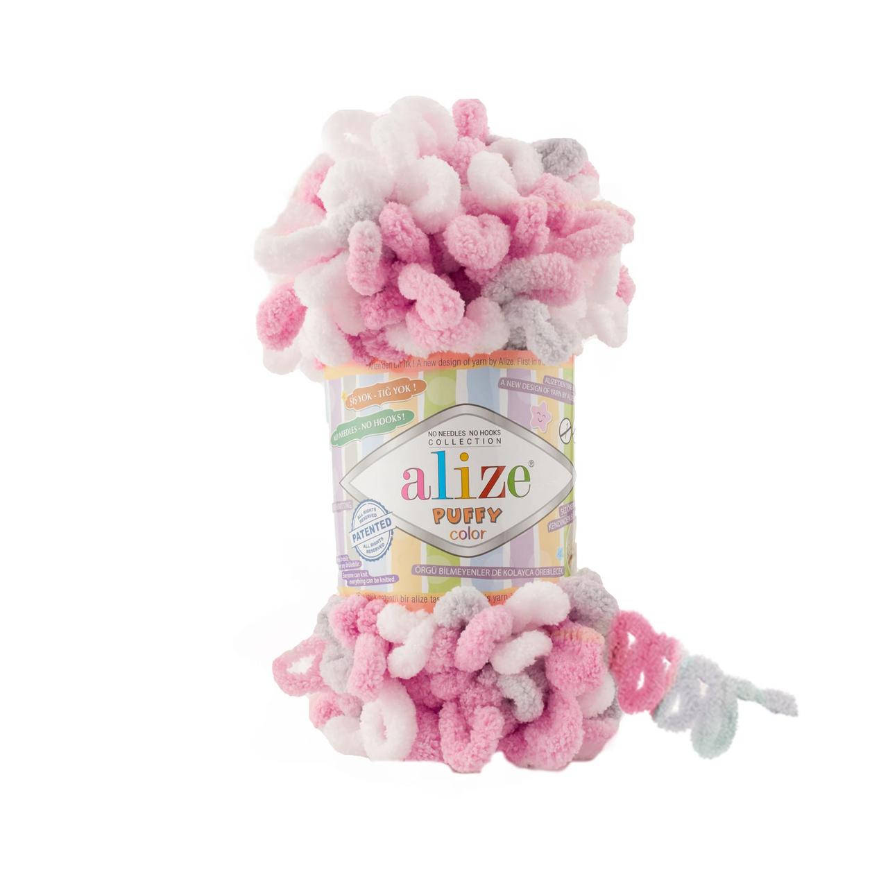 Alize Puffy Color (Ализе Пуффи Колор) № 6370 (Пряжа, нитки для вязания руками), Разные цвета
Alize Puffy Color (Ализе Пуффи Колор) № 6370 (Пряжа, нитки для вязания руками), Разные цвета