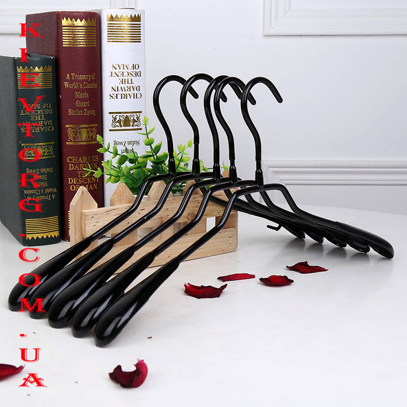 Вешалки плечики металлические в силиконовом покрытии обрезиненные черные, 43 см, Черный
Вешалки плечики металлические в силиконовом покрытии обрезиненные черные, 43 см, Черный