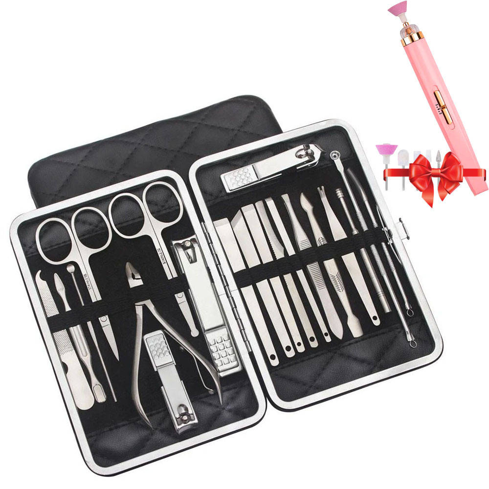 Профессиональный маникюрный набор (20 предметов в комплекте) + ПОДАРОК Фрезер для маникюра и педикюра!
Профессиональный маникюрный набор (20 предметов в комплекте) + ПОДАРОК Фрезер для маникюра и педикюра!