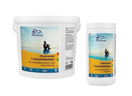 Chemochlor-T-Schnelltabletten Средство для интенсивной(шоковой) обработки воды в бассейнах (табл. 20 г) 5 кг
Chemochlor-T-Schnelltabletten Средство для интенсивной(шоковой) обработки воды в бассейнах (табл. 20 г) 5 кг