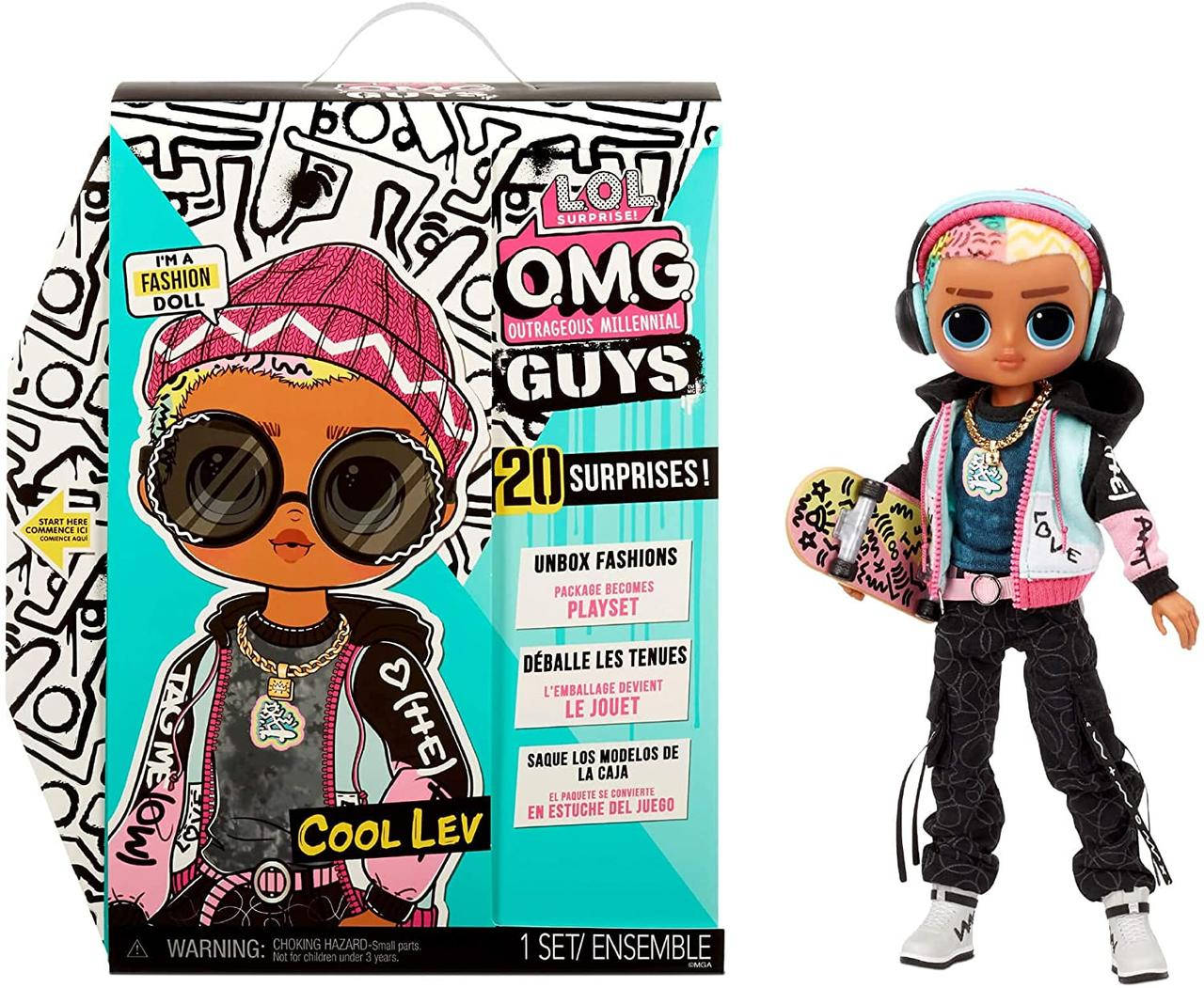 Кукла ЛОЛ Бойфренд Крутой Лев 20 сюрпризов LOL O.M.G. Guys Fashion Doll Cool Lev MGA 576716
Кукла ЛОЛ Бойфренд Крутой Лев 20 сюрпризов LOL O.M.G. Guys Fashion Doll Cool Lev MGA 576716
