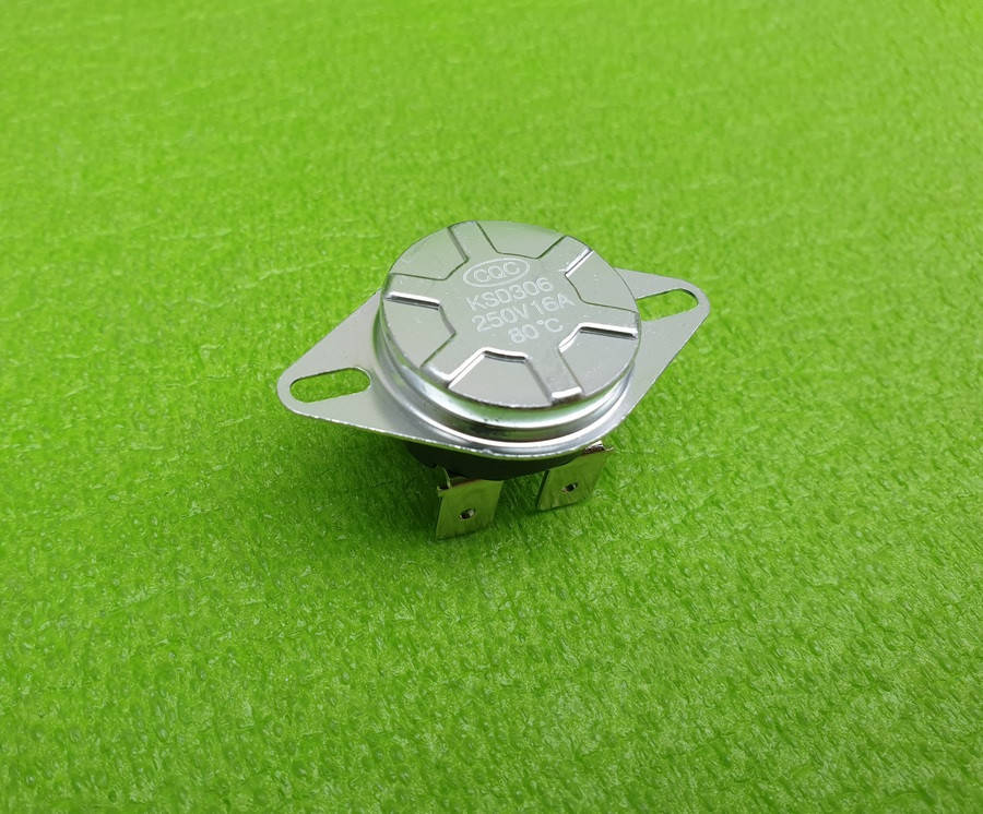 Термостат-отсекатель KSD306 аварийный 16A / T=80°С (термозащита) для бойлеров ATT, Garanterm, Thermex
Термостат-отсекатель KSD306 аварийный 16A / T=80°С (термозащита) для бойлеров ATT, Garanterm, Thermex