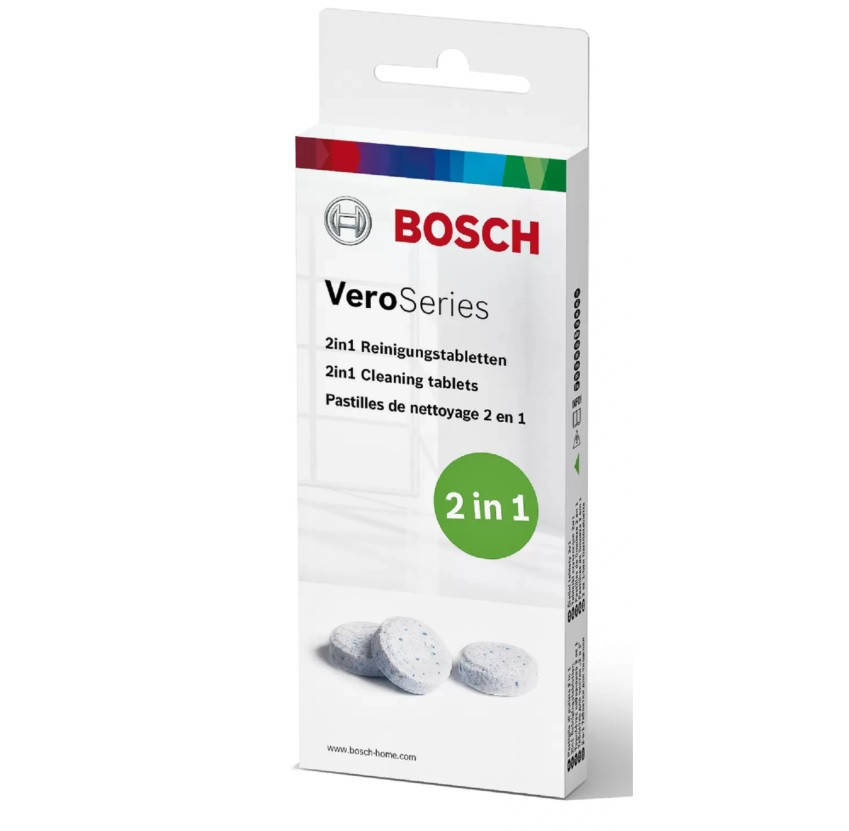 Таблетки для удаления масляного налета Bosch VeroSeries 10ш (TCZ8001A) (Таблетки для чистки кофемашин Siemens)
Таблетки для удаления масляного налета Bosch VeroSeries 10ш (TCZ8001A) (Таблетки для чистки кофемашин Siemens)