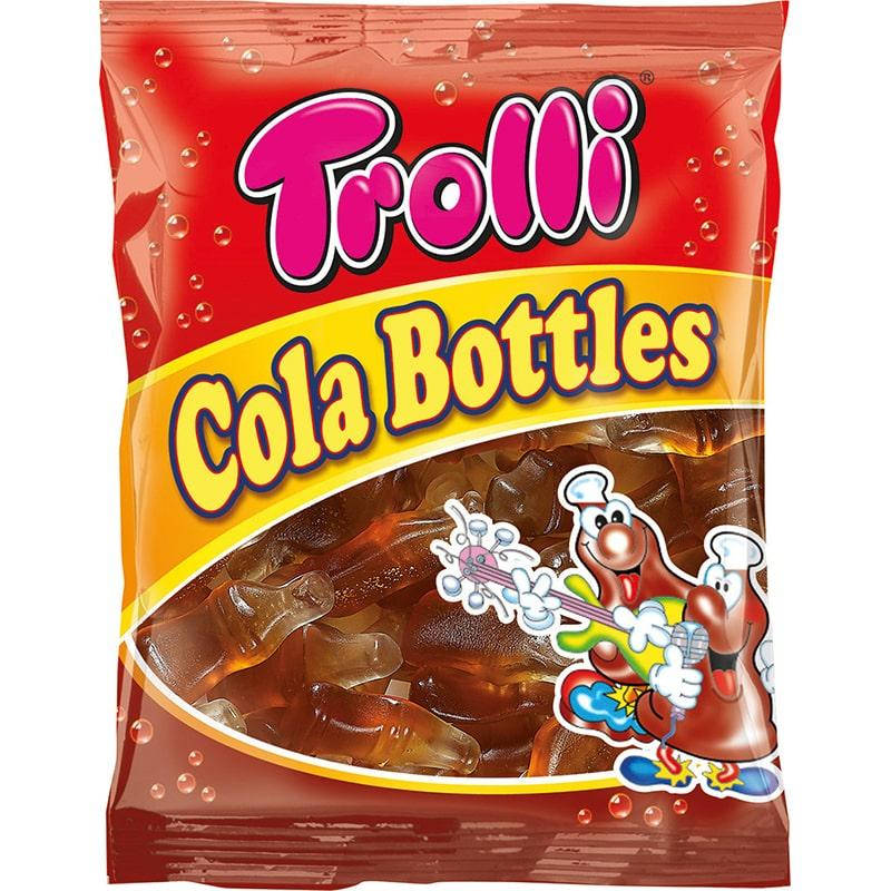 Желейные конфеты мармелад жевательный зефир Cola Bottles круги бутылки 100г ТМ Trolli Троли Германия
Желейные конфеты мармелад жевательный зефир Cola Bottles круги бутылки 100г ТМ Trolli Троли Германия