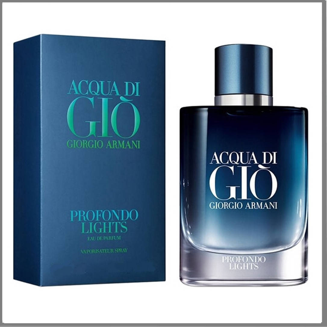 Giorgio Armani Acqua di Gio Profondo Lights парфюмированная вода 100 ml. (Армани Аква ди Джио Профондо Лайтс)
Giorgio Armani Acqua di Gio Profondo Lights парфюмированная вода 100 ml. (Армани Аква ди Джио Профондо Лайтс)