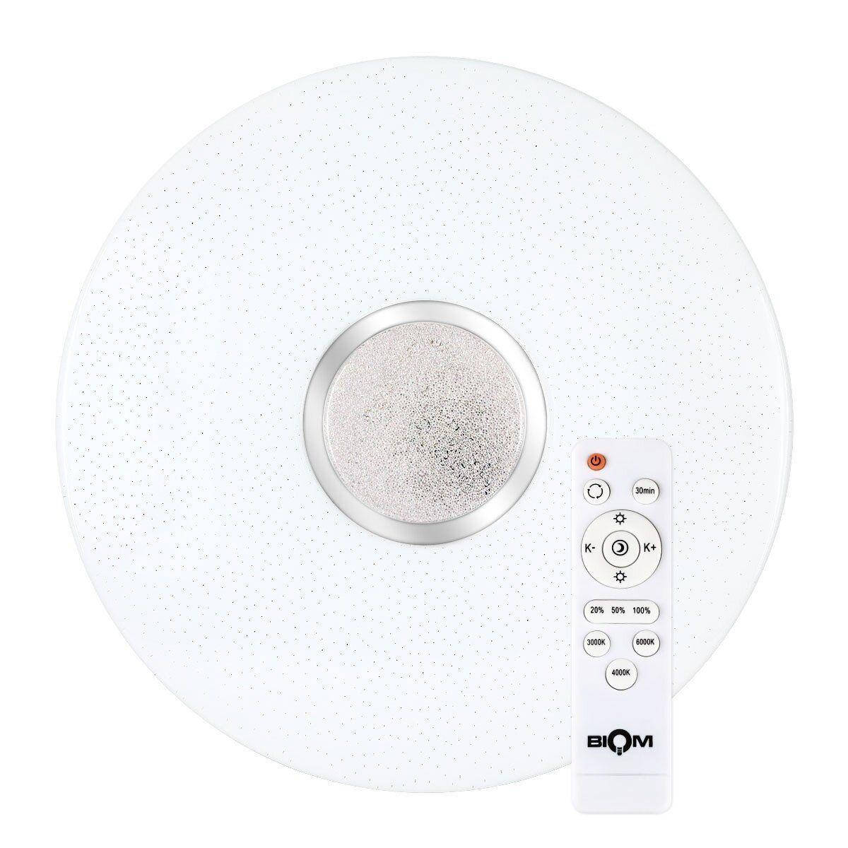 Потолочный Светильник светодиодный (люстра) BIOM SMART 80W С ПУЛЬТОМ Д/У SML-R07-80 круг
Потолочный Светильник светодиодный (люстра) BIOM SMART 80W С ПУЛЬТОМ Д/У SML-R07-80 круг
