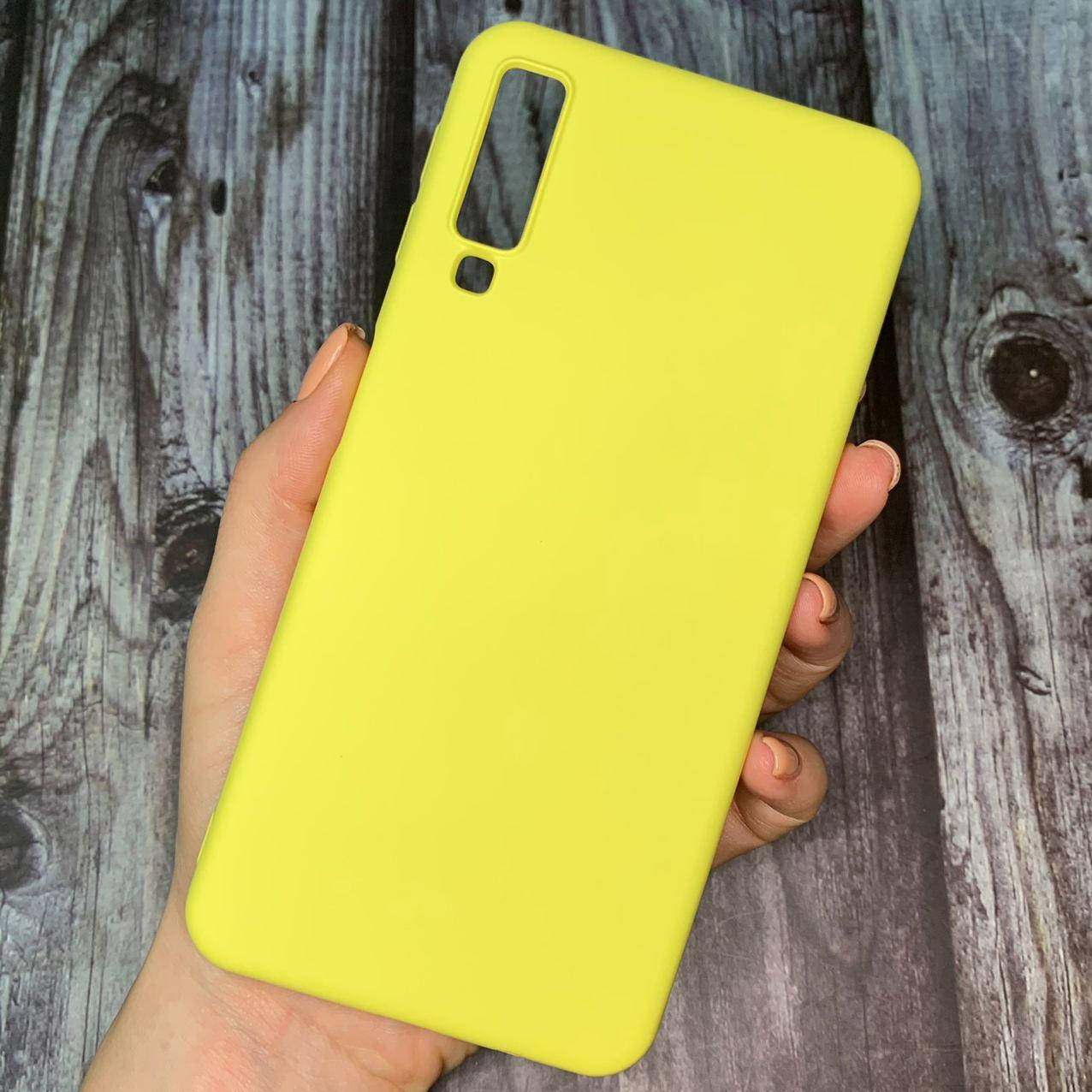 Чехол для Samsung A7 2018 A750 с микрофиброй накладка мягкий чехол на телефон самсунг а7 а750 желтый CFH
Чехол для Samsung A7 2018 A750 с микрофиброй накладка мягкий чехол на телефон самсунг а7 а750 желтый CFH