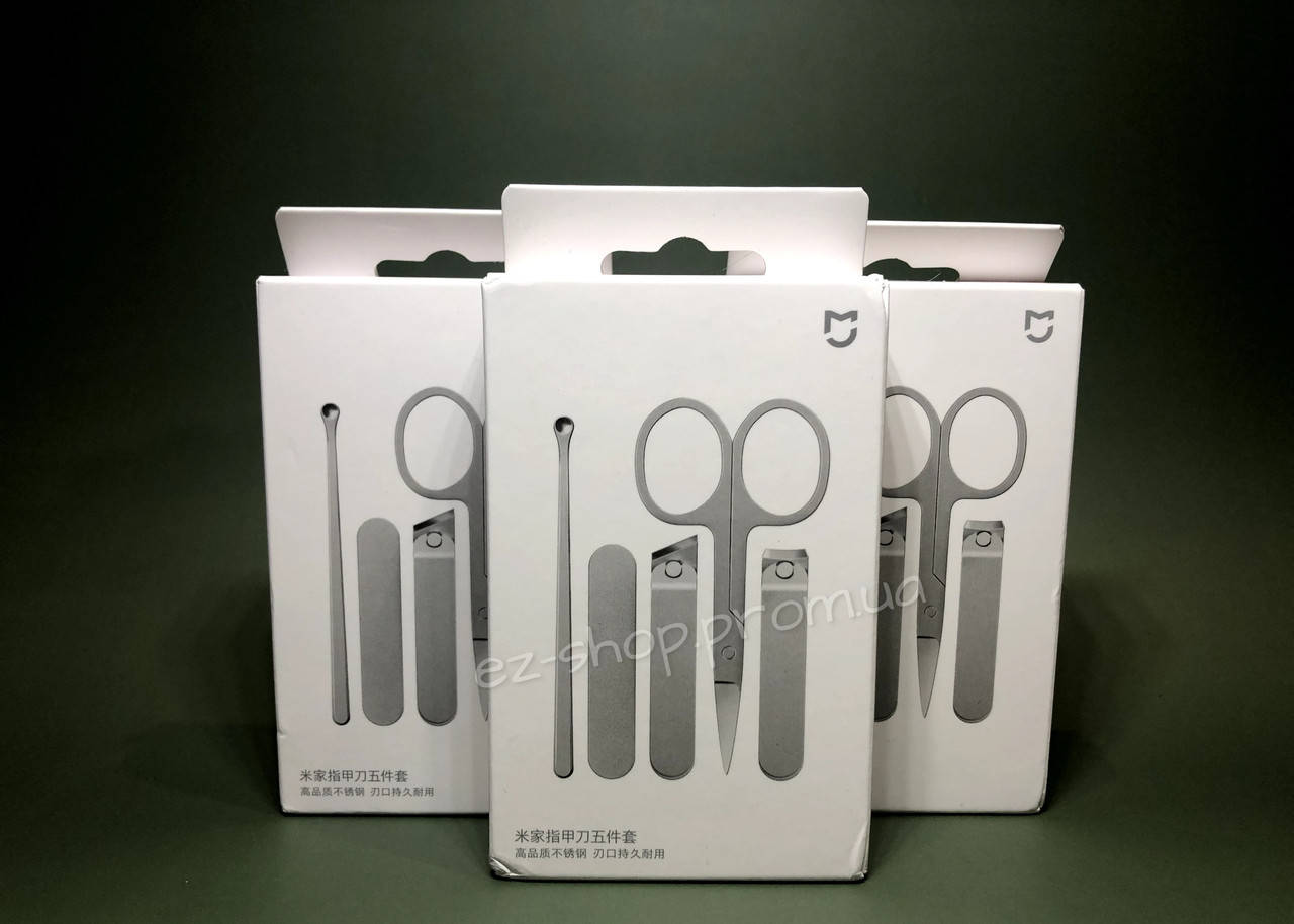 Маникюрный набор Xiaomi в футляре 5 предметов Xiaomi Mijia Nail Clipper Five Piece Set MJZJD002QW Original
Маникюрный набор Xiaomi в футляре 5 предметов Xiaomi Mijia Nail Clipper Five Piece Set MJZJD002QW Original