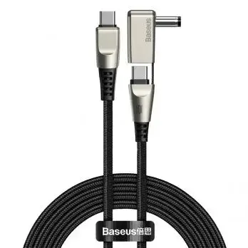 Кабель Baseus Flash Series One-for-two Fast Charging Type-C to Type-C + DC 5.5*2.5mm 100W 2m Black (CA1T2-A01), Черный
Кабель Baseus Flash Series One-for-two Fast Charging Type-C to Type-C + DC 5.5*2.5mm 100W 2m Black (CA1T2-A01), Черный