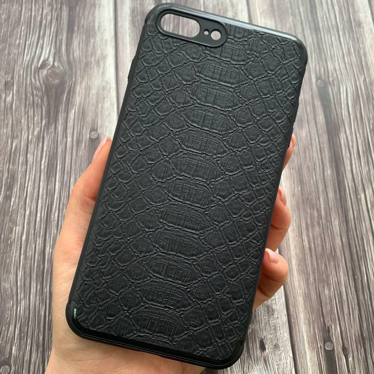 Чехол для iPhone 8 Plus кожа крокодила кожаный чехол с магнитной вставкой чехол на айфон 8 плюс черный
Чехол для iPhone 8 Plus кожа крокодила кожаный чехол с магнитной вставкой чехол на айфон 8 плюс черный