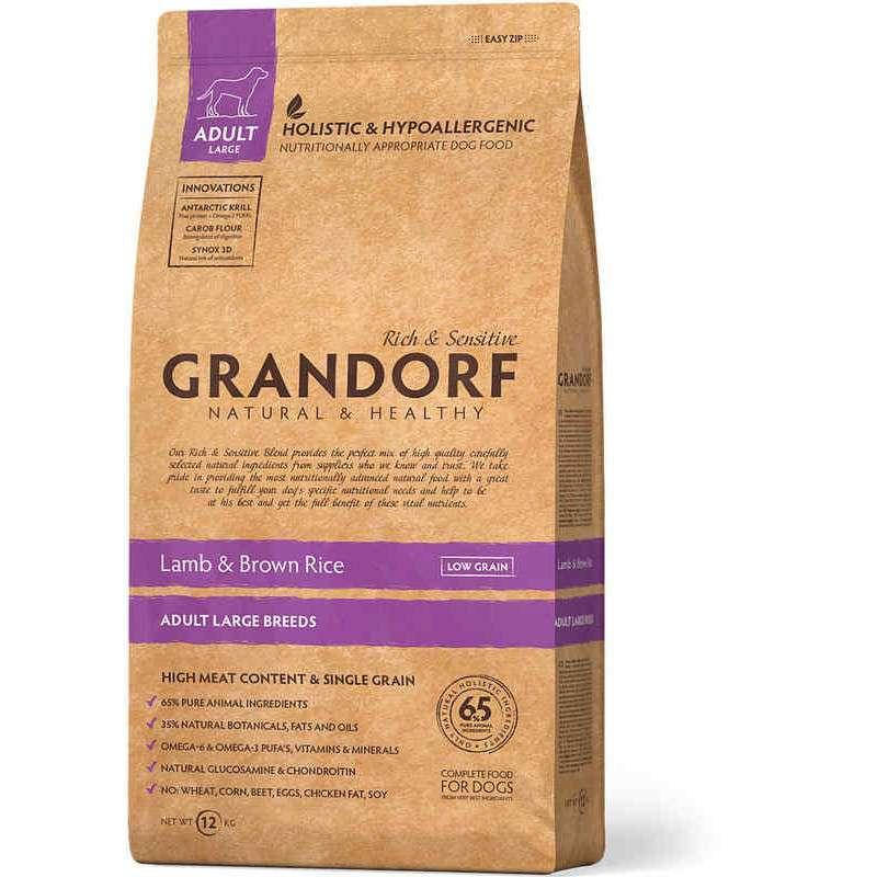 Grandorf Holistic Lamb & Brown Rice Large 12 кг - Сухой корм с ягненком и рисом для взрослых собак крупных
Grandorf Holistic Lamb & Brown Rice Large 12 кг - Сухой корм с ягненком и рисом для взрослых собак крупных