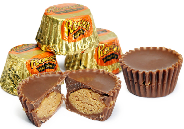 Reese`s - Американские конфеты - арахисовая паста в молочном шоколаде, конфета 10 грамм