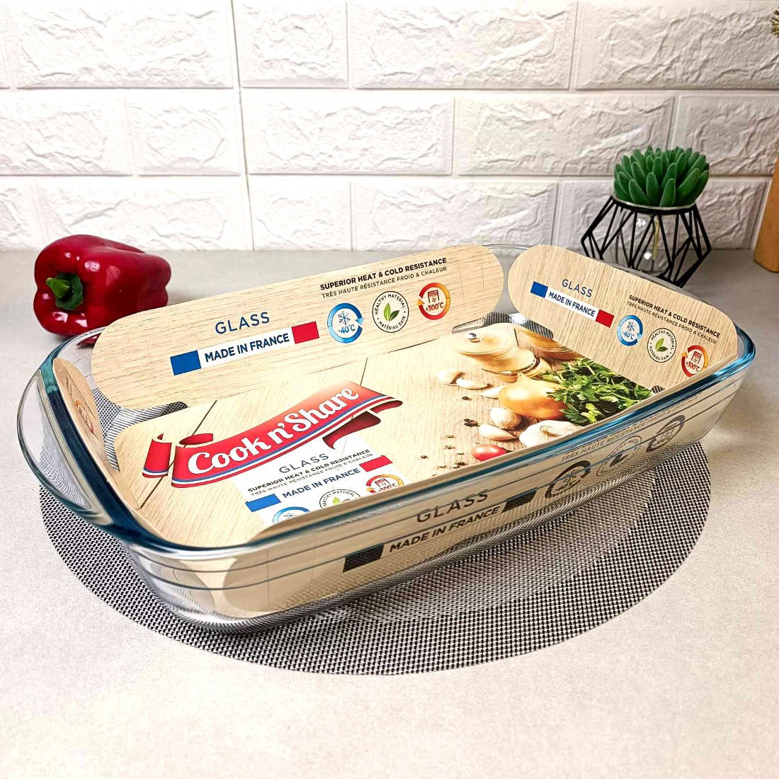 Стеклянное прямоугольное блюдо для запекания 3.6л Pyrex Classic, посуда для духовки, Прозрачный
Стеклянное прямоугольное блюдо для запекания 3.6л Pyrex Classic, посуда для духовки, Прозрачный