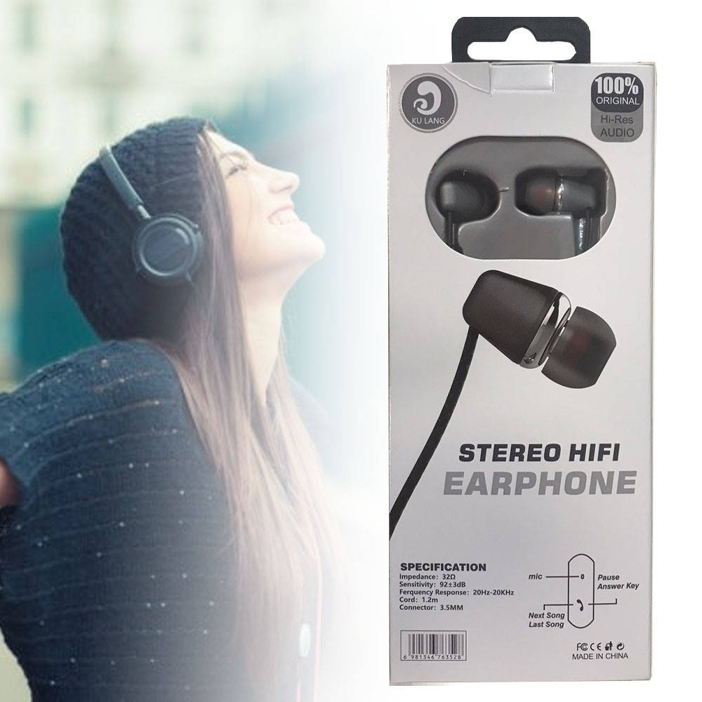 Проводные вакуумные наушники проводные с микрофоном гарнитура Ku Lang KL-702 Stereo hifi earphone f
Проводные вакуумные наушники проводные с микрофоном гарнитура Ku Lang KL-702 Stereo hifi earphone f
