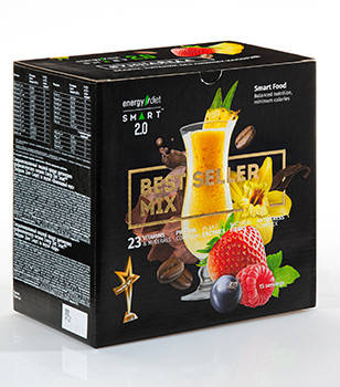 Диетическое питание Еnergy Diet Smart Best Seller Mix ассорти 2 поколения из 5 вкусов коктейль энерджи диет
Диетическое питание Еnergy Diet Smart Best Seller Mix ассорти 2 поколения из 5 вкусов коктейль энерджи диет