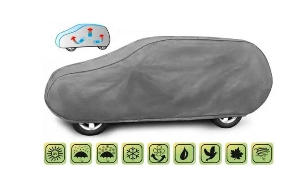 Чехол-Тент автомобильный на Джип, Кроссовер, SUV (L) д 430-460 см (Mobile Garage), Серый
Чехол-Тент автомобильный на Джип, Кроссовер, SUV (L) д 430-460 см (Mobile Garage), Серый