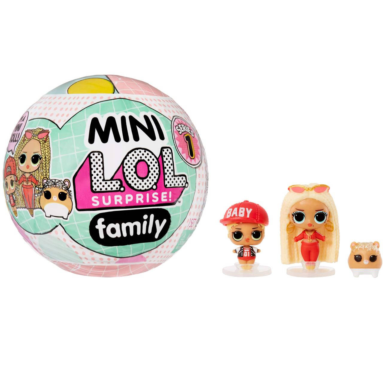 Кукла ЛОЛ серии Minis Мини семья Оригинал LOL Surprise Mini Family Playset Collection
Кукла ЛОЛ серии Minis Мини семья Оригинал LOL Surprise Mini Family Playset Collection