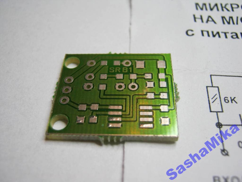 Плата усилитель электретного микрофона на LM358 
Плата усилитель электретного микрофона на LM358