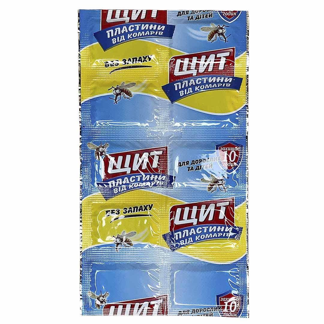Пластина Щит от комаров 10 таблеток
Пластина Щит от комаров 10 таблеток