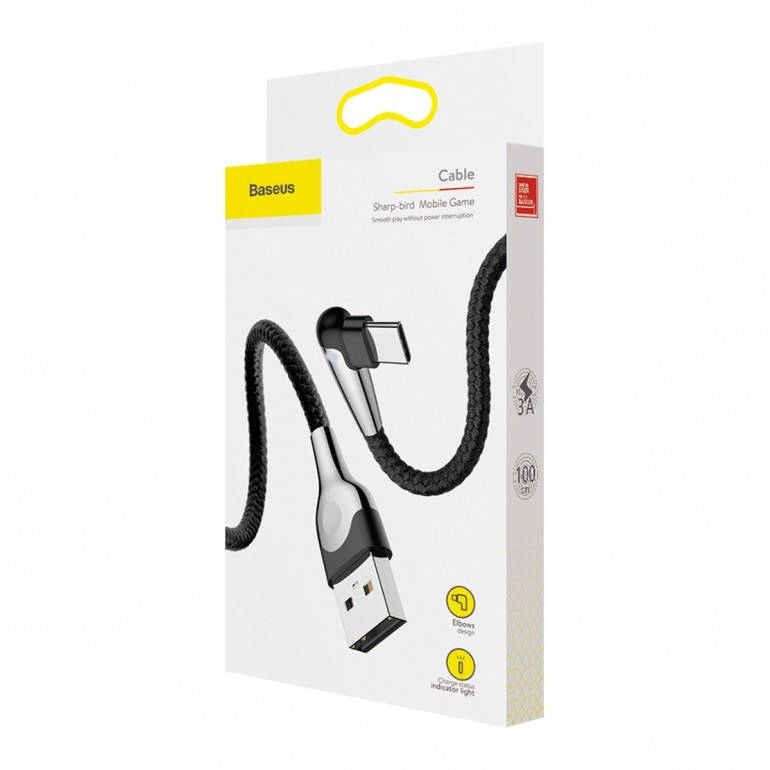 Кабель Baseus sharp-bird mobile game USB For Type-C 3A 100 см Black (CATMVP-D01), Черный
Кабель Baseus sharp-bird mobile game USB For Type-C 3A 100 см Black (CATMVP-D01), Черный