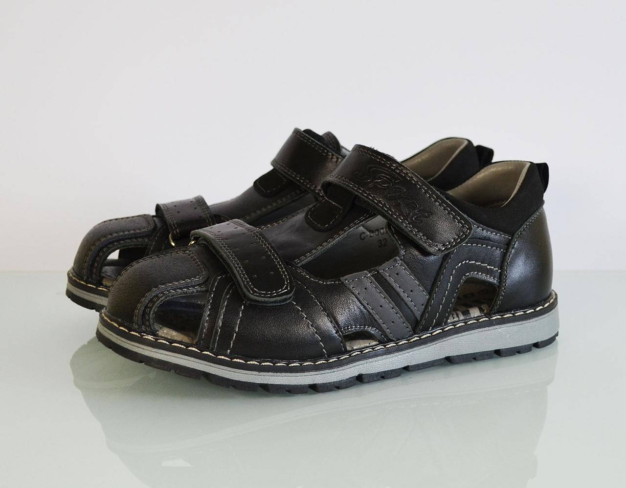 Подростковые кожаные босоножки для мальчика Bi&Ki 32-37 размер. Модель 0288B. Супинатор.
Подростковые кожаные босоножки для мальчика Bi&Ki 32-37 размер. Модель 0288B. Супинатор.