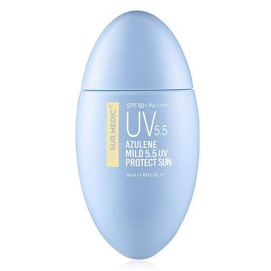 Солнцезащитный крем с азуленом Sur.Medic Azulene Mild 5.5 UV Protect Sun SPF 50+ PA++++, 50 мл
Солнцезащитный крем с азуленом Sur.Medic Azulene Mild 5.5 UV Protect Sun SPF 50+ PA++++, 50 мл