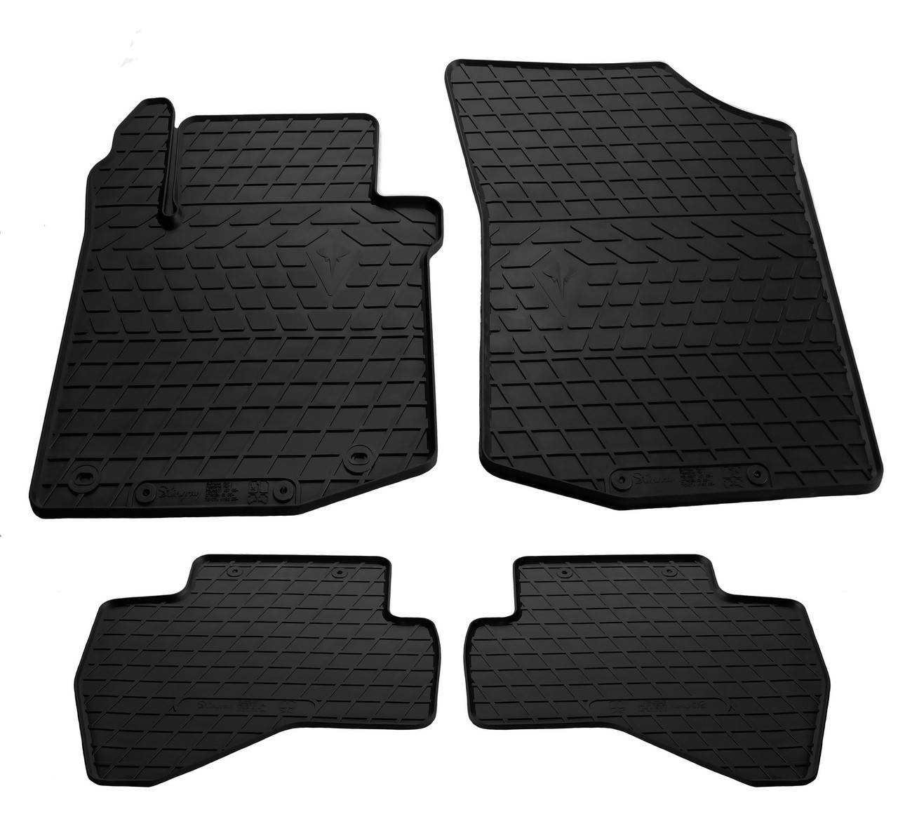 Комплект резиновых ковриков в салон автомобиля TOYOTA Aygo 2005-2014 Stingray (4шт), Черный
Комплект резиновых ковриков в салон автомобиля TOYOTA Aygo 2005-2014 Stingray (4шт), Черный