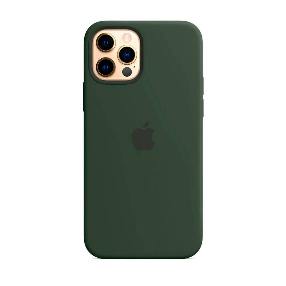 Чехол силиконовый Silicone Case для Apple iPhone 12 Pro Max MagSafe OEM Original 1:1 (Cyprus Green) Хаки
Чехол силиконовый Silicone Case для Apple iPhone 12 Pro Max MagSafe OEM Original 1:1 (Cyprus Green) Хаки