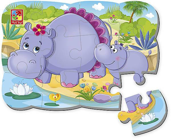 Пазлы на магните А5 "Бегемотики", 12 деталей, Vladi Toys
Пазлы на магните А5 "Бегемотики", 12 деталей, Vladi Toys